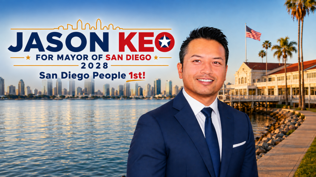 Jason Keo for mayor of San Diego 2028
